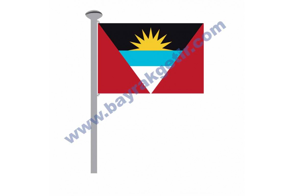 ANTİGUA VE BARBUDA GÖNDER BAYRAK 50x75 ( EBAT SEÇİNİZ ) ANTİGUA VE BARBUDA GÖNDER BAYRAK 50x75 ( EBAT SEÇİNİZ )